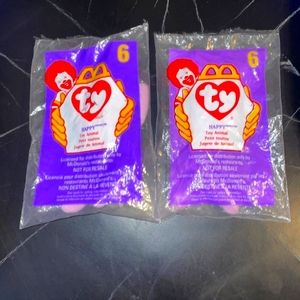 Brand new McDonald's happy meal beanie babies